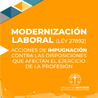 Acciones de impugnación contra disposiciones que afectan el ejercicio de la profesión