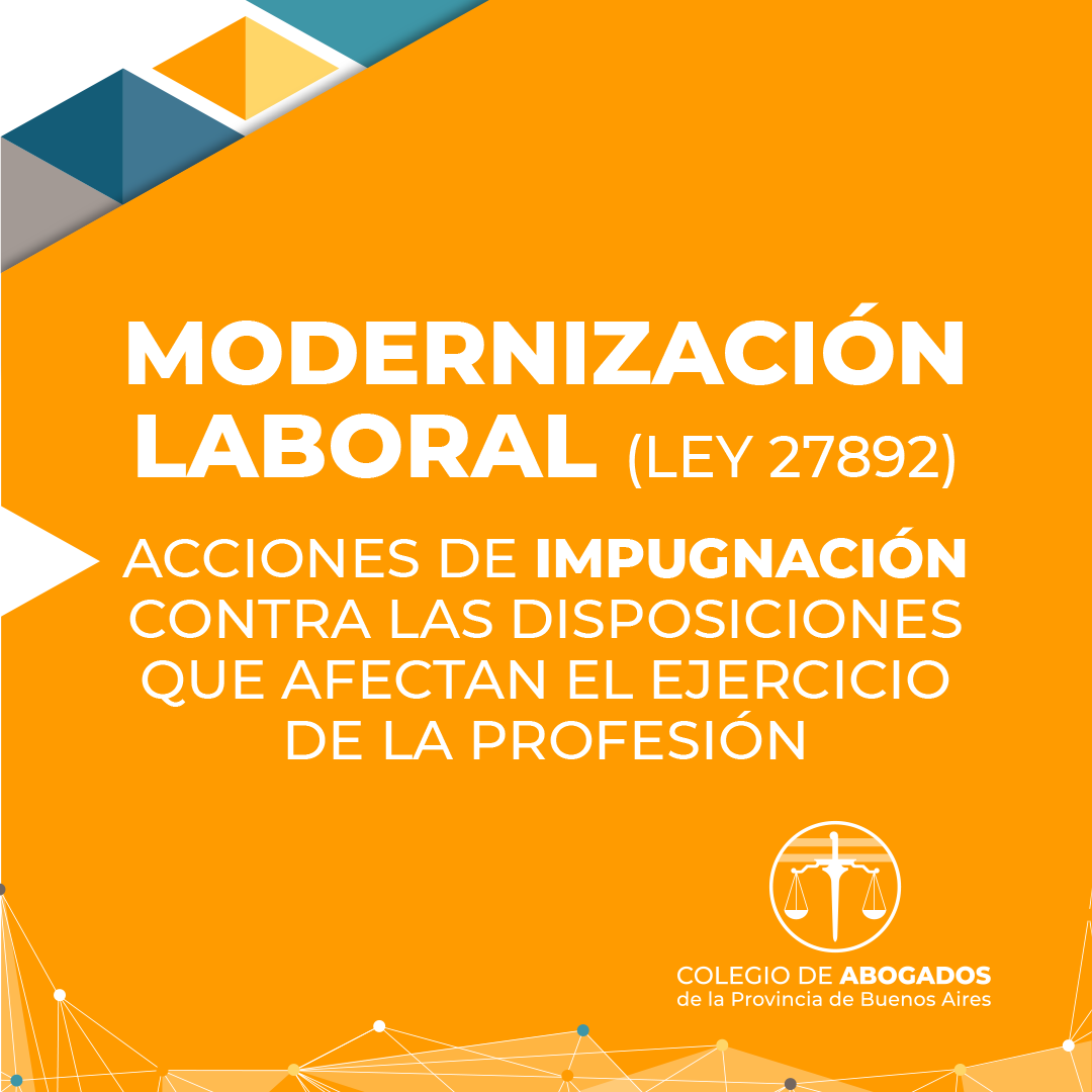 Acciones de impugnación contra disposiciones que afectan el ejercicio de la profesión